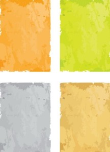 Set Of Colorful Vector Grunge Backgrounds 01