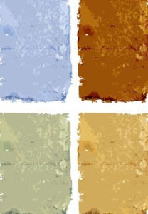 Set Of Colorful Vector Grunge Backgrounds 03