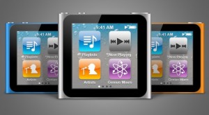 iPod Nano Touch PSD Mockup