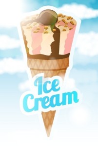 Sweet Ice Cream Vector 01