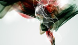 Gorgeous Abstract Smoke Background Vector 02