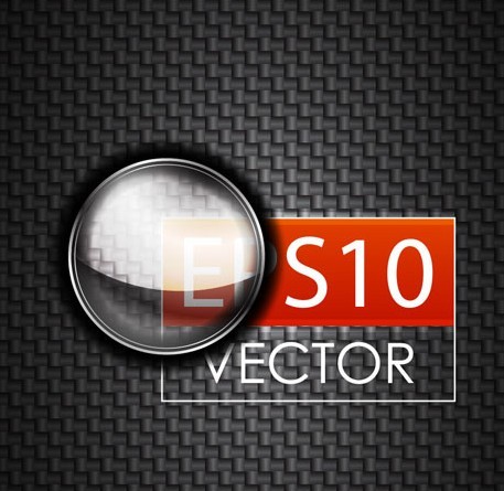 Dark Vector Glass Frame 01