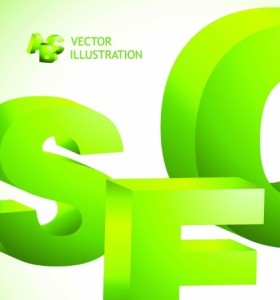 Vector 3D Colorful Letters Design Vector 05