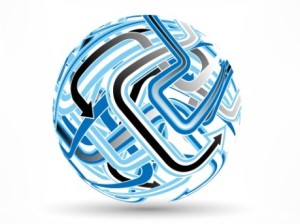 Creative Abstract Globe Logo Vector 03