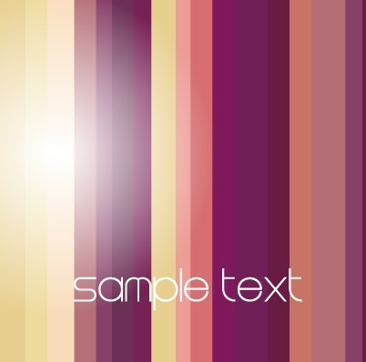 Bright Gradient Color Stripes Background Vector 03