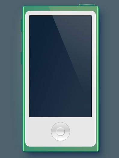 iPod Nano PSD Mockup