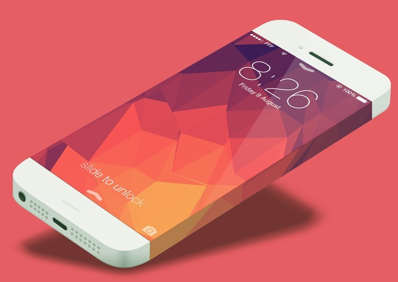 iPhone 6 Infinity PSD Template