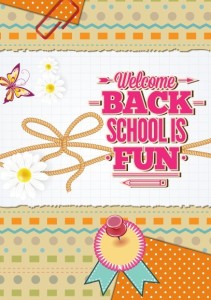 Vector Illustration Of Welcome Students Back to School 01