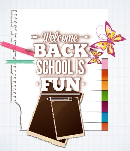 Vector Illustration Of Welcome Students Back to School 02