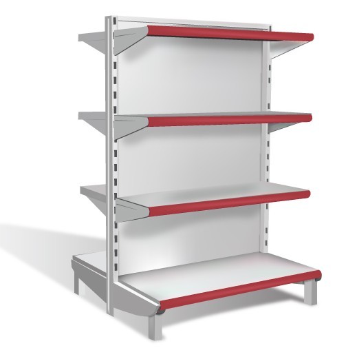 Vector Simple Supermarket Shelves