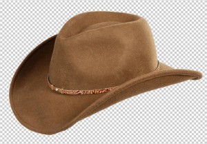 Brown Cowboy Hat PSD