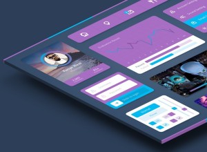 Minimal Purple User Interface Kit PSD