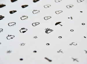 Minimal Weather Line Icon Set PSD