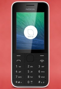 Nokia 208 Mockup PSD