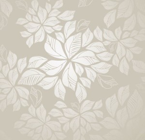 Light Gold Leaves Background Vector