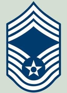 USAF E-9 Chief Master Sergeant PSD