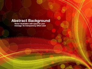 Bright Red Abstract Background Vector 03