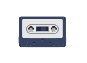 Flat Mix Tape Icon PSD