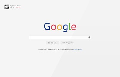 Google Logo & Products Redesign PSD