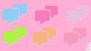 Sweet Text Message Icons PSD