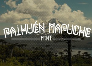 Paihuen Mapuche Font