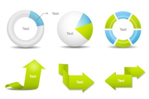 Clean Business Data Statistic Design Elements Vector 01