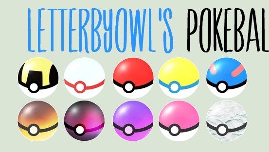 Simple Pokeball Icons Pack