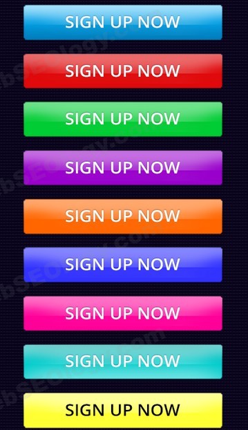 Set Of Colorful Sign Up Now Buttons PSD