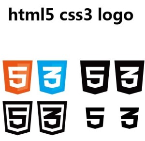 Vector Html5 & CSS3 Logos