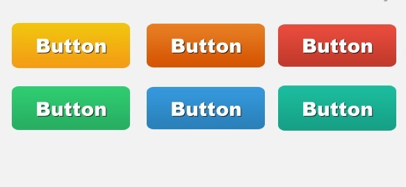 Free Set Of Rounded Gradient Button Templates PSD - TitanUI