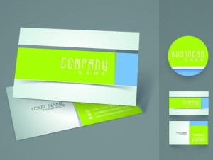 Elegant & Colorful Business Card Templates Vector 05