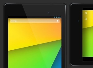 Nexus 7 Mockup Template Vector PSD