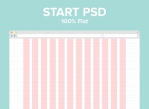 Flat 960 Pixel Grid Layout Template PSD