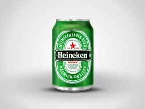 Realistic Heineken Beer