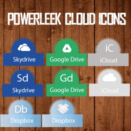 PowerLeek's Cloud Storage Icons