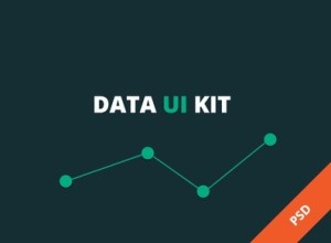 Flat Data UI Kit PSD