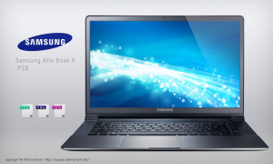 Samsung Ativ Book 9 Plus Mockup PSD