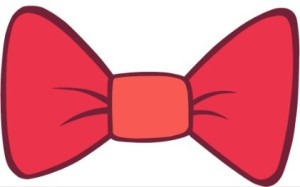 Pink Bowknot Accessory PSD