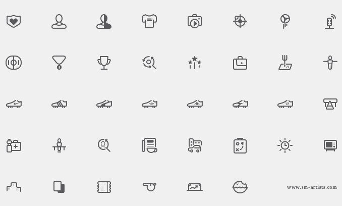 38 Game Icons PSD