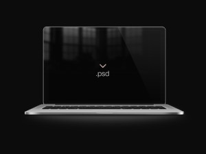 MacBook Pro with Retina Display Mockup PSD