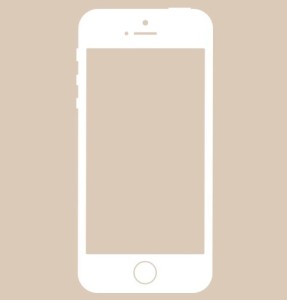 Apple iPhone 5S Vector Shape