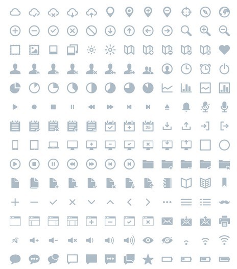 264 Vector Web Icons