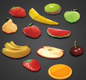 12+ Fruit Icons PSD