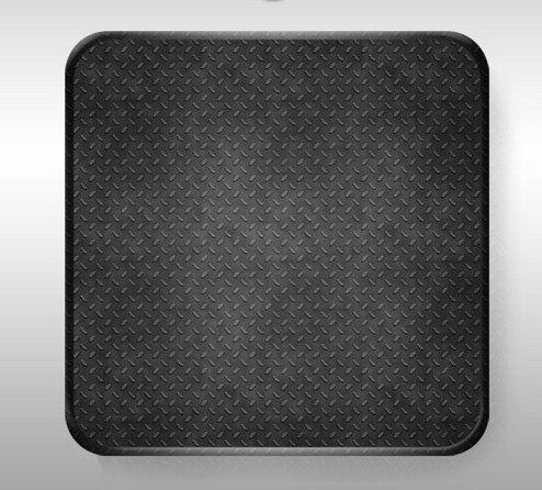 Metallic Dock Icon Template PSD