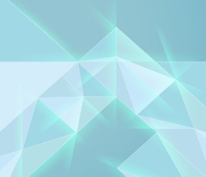 Light Blue Geometry Mesh Background Vector