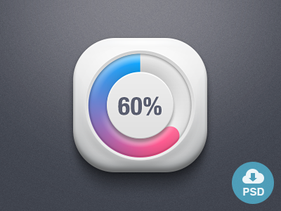 Progress Icon PSD