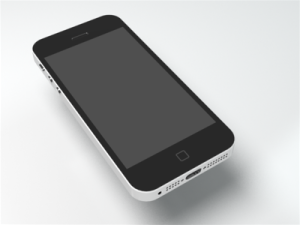 Simplified iphone 5s Template PSD