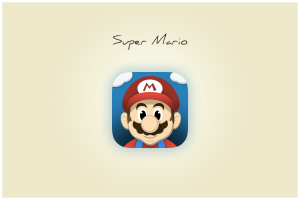 Super Mario Icon PSD