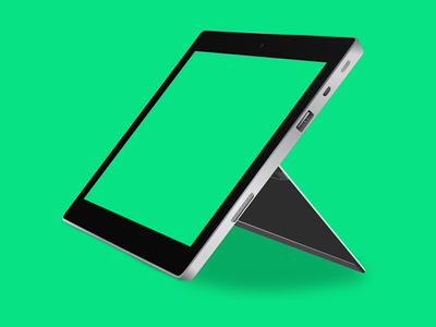 Surface 2 Vector Template