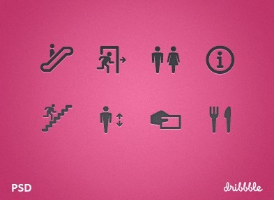 Shopping Center Icon Set